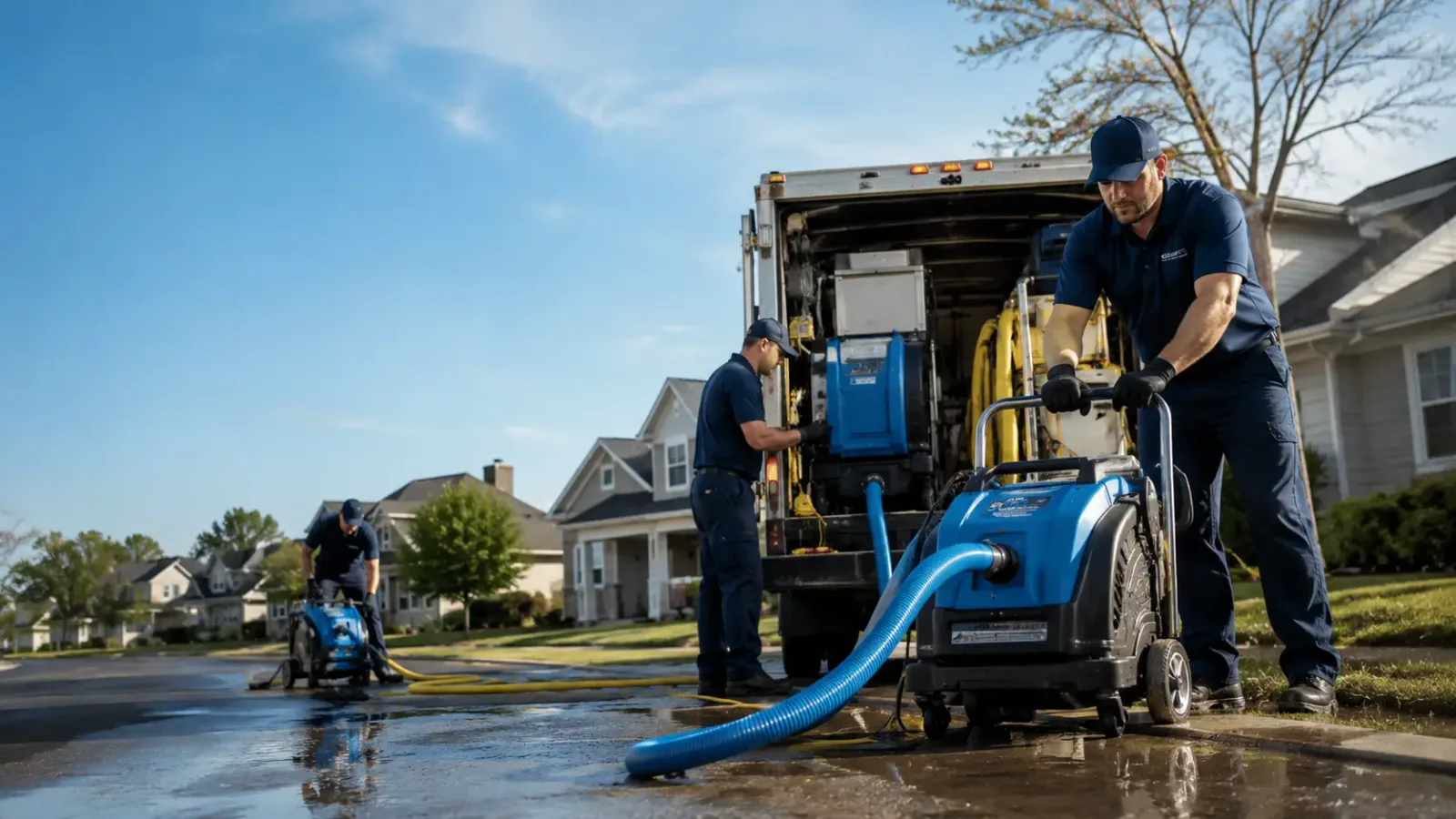 Flood Damage Cleanup in Reseda, CA